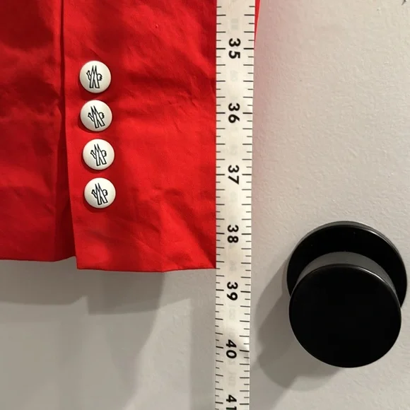 NWOT Moncler Game Bleu Red casual pants brandsize 2 or US 31x32